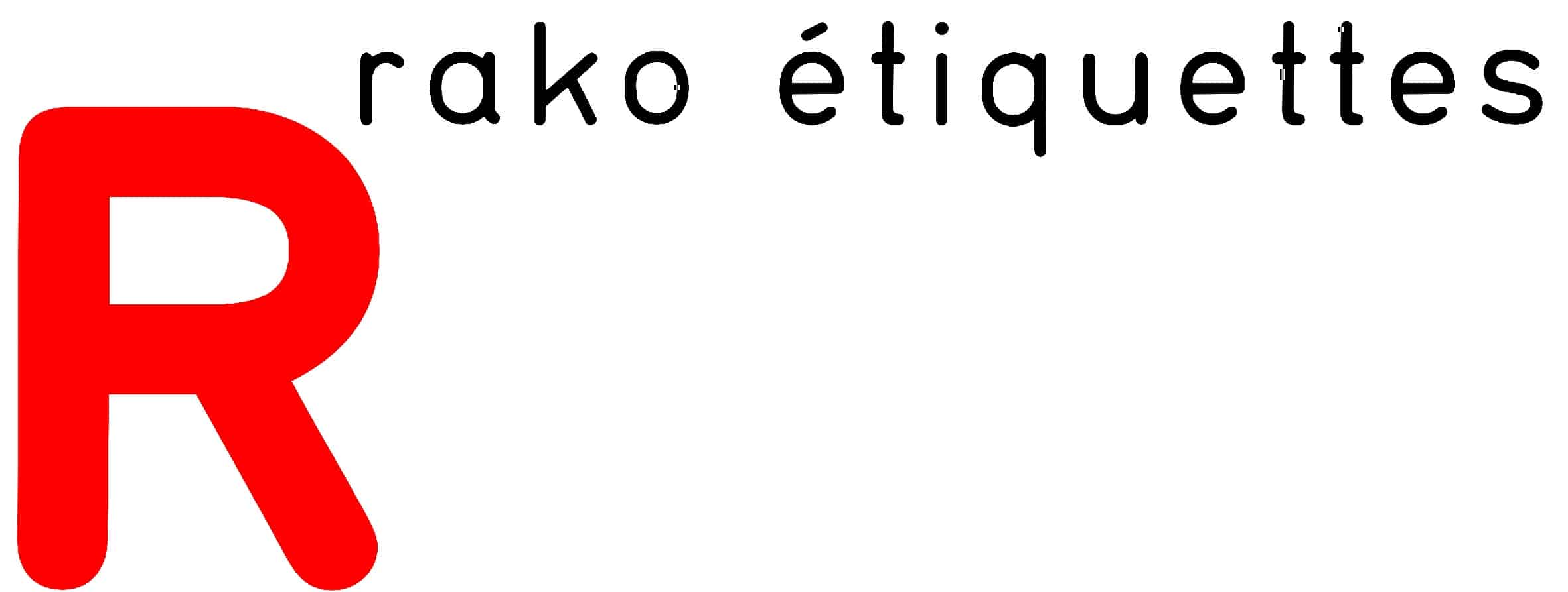 LOGO RAKO ETIQUETTES